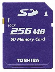 TOSHIBA SD-NA256MT SDJ[h256MB